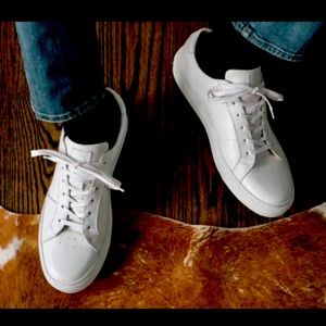 Greats White Sneakers - The Royale (men’s 10.5)